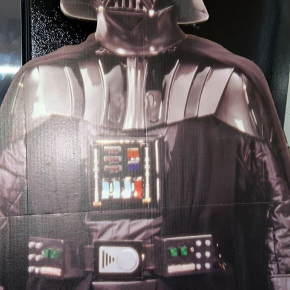 Official 2007 Star Wars Darth Vader Life Size 6ft 3in Cardboard Cut Out - Picture 15 of 15